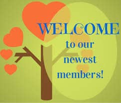 Welcome To Our Newest Members