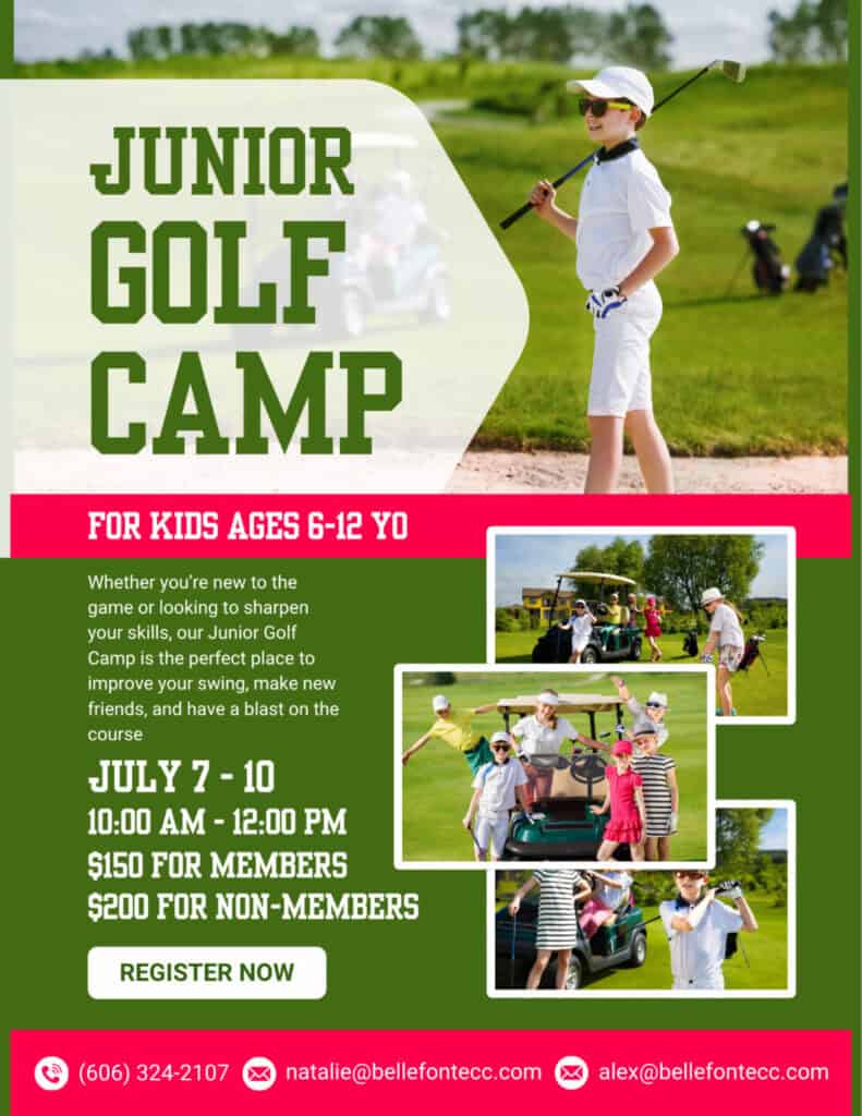Junior Golf Camp 2026