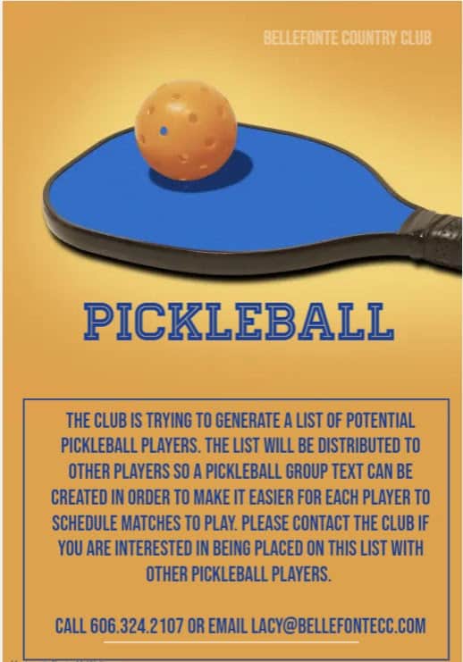 Pickleball Group Text
