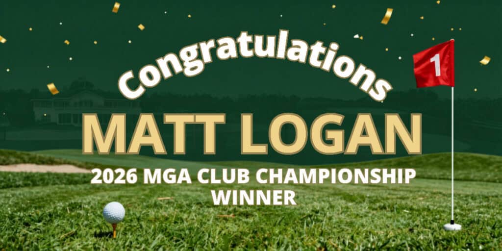 Congratulations Matt Logan